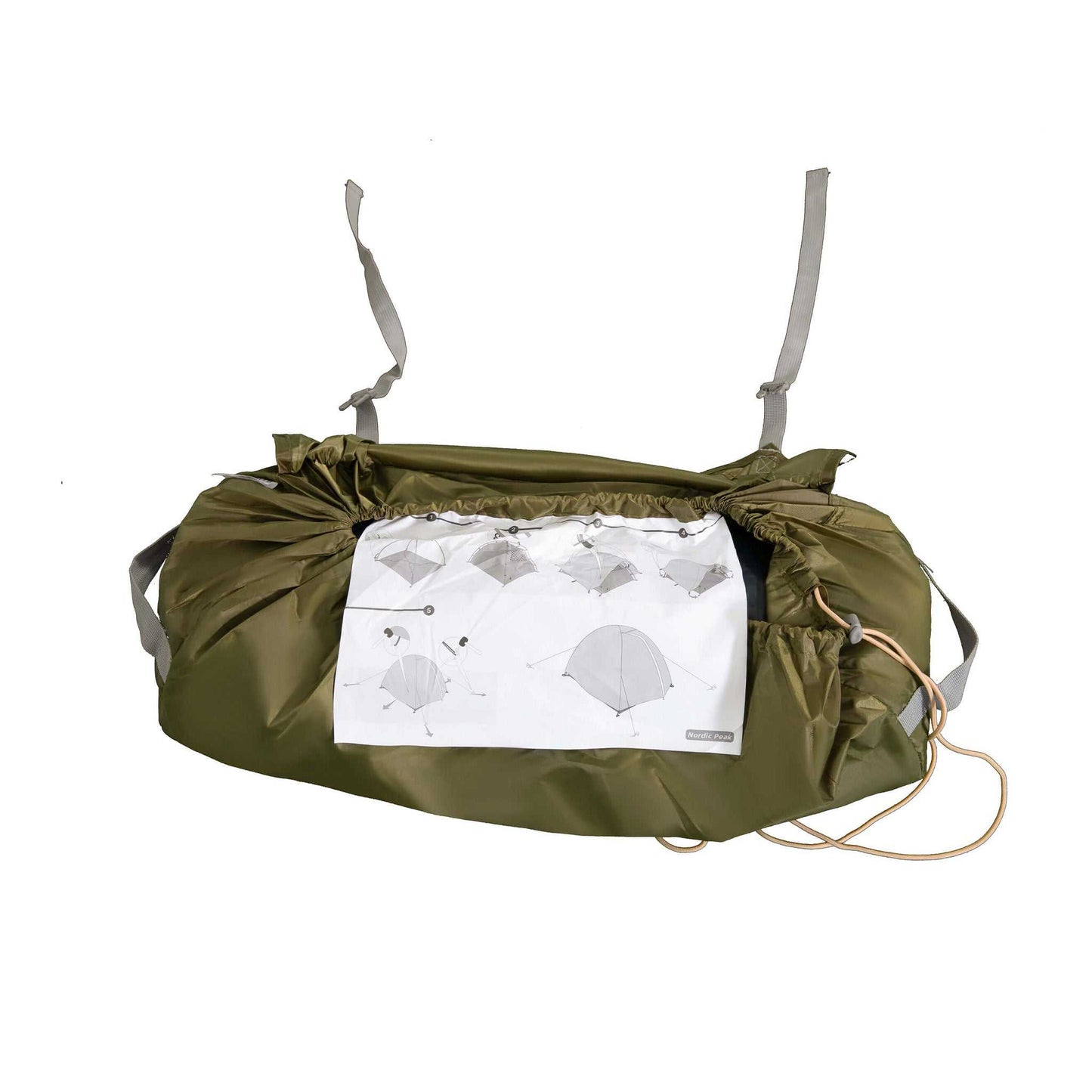 2 personers telt - Thera 2.0 classic packaged in adjustable carry bag.