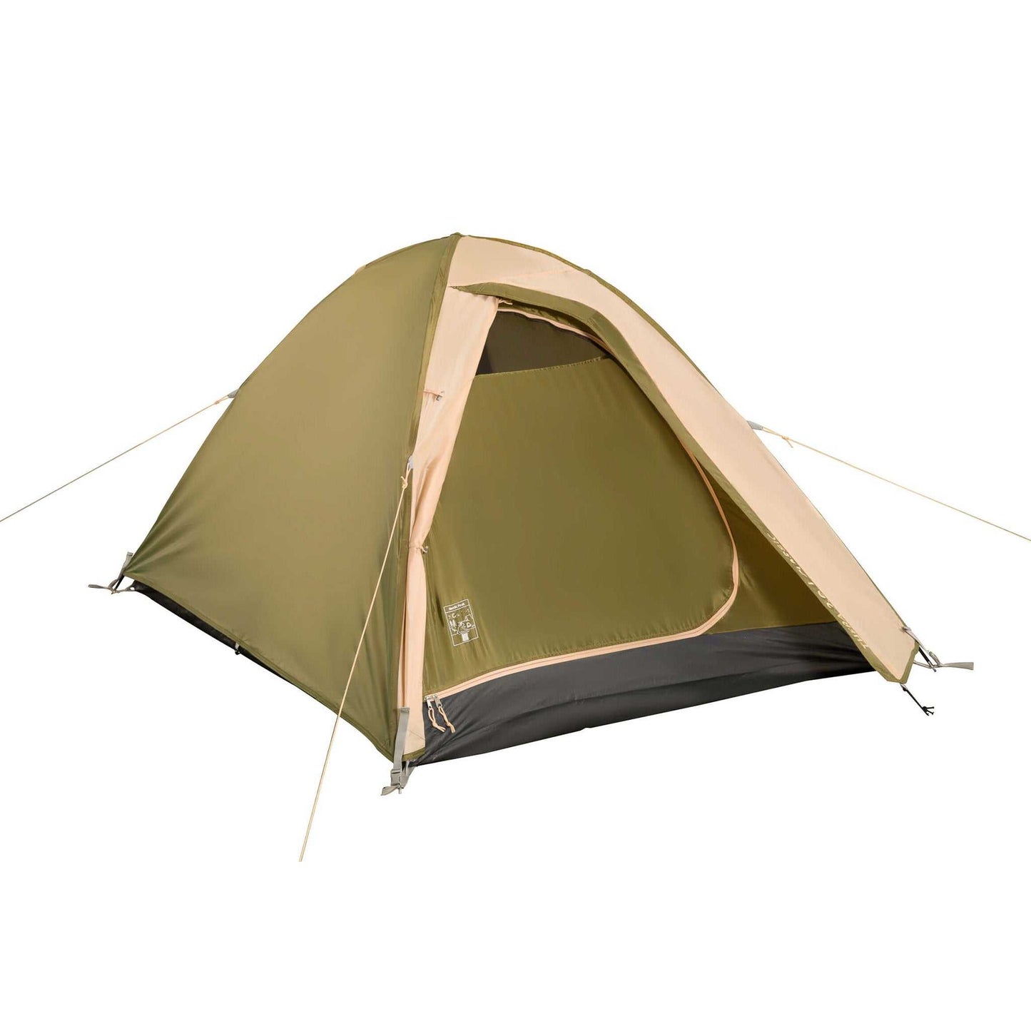 2 personers telt Thera 2.0 classic, vandtæt begyndertelt, stærke lynlåse, myggenet.