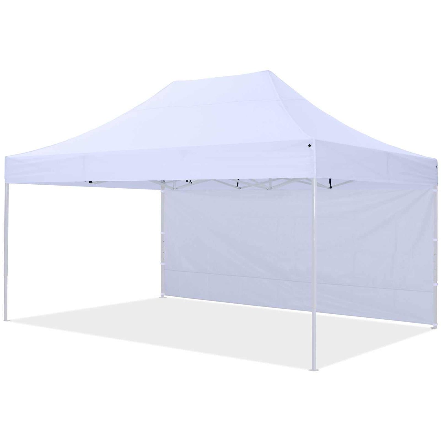 Closed 3x4.5m side wall for pavilion, waterproof, easy Velcro setup, available in five colors.