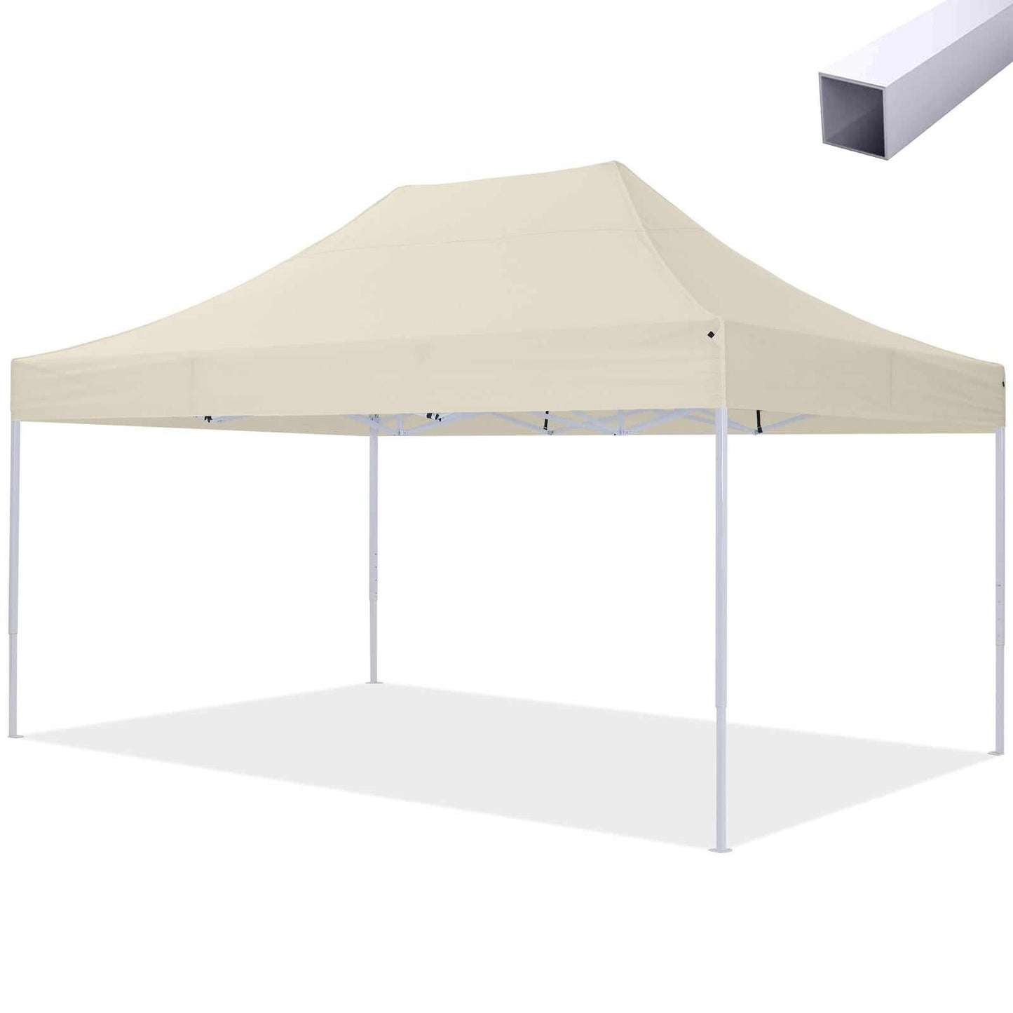 Pavillon understel 3x4.5 meter, stål konstruktion, Comfort model.