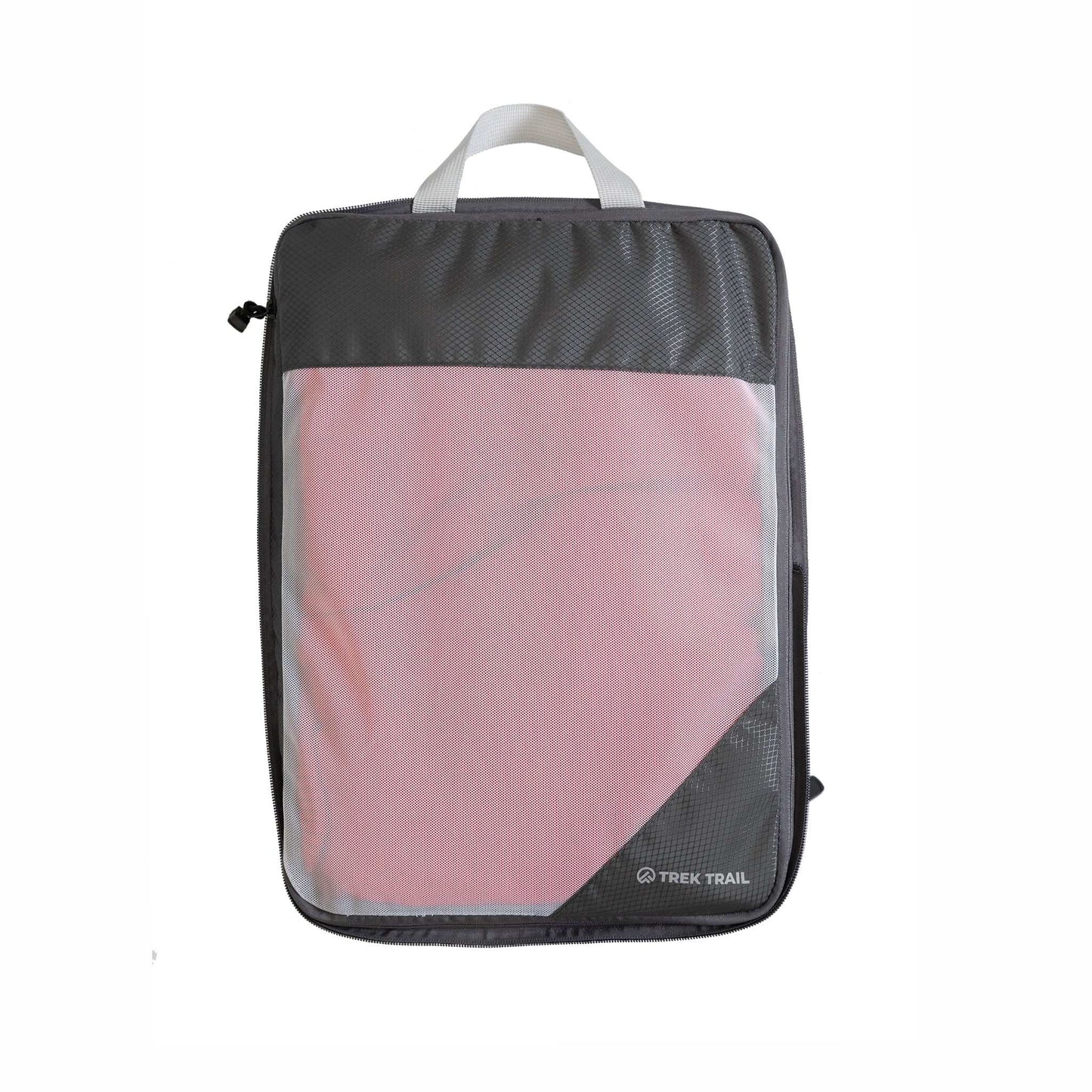 Set of 4 packing cubes in durable ripstop material with strong zippers.