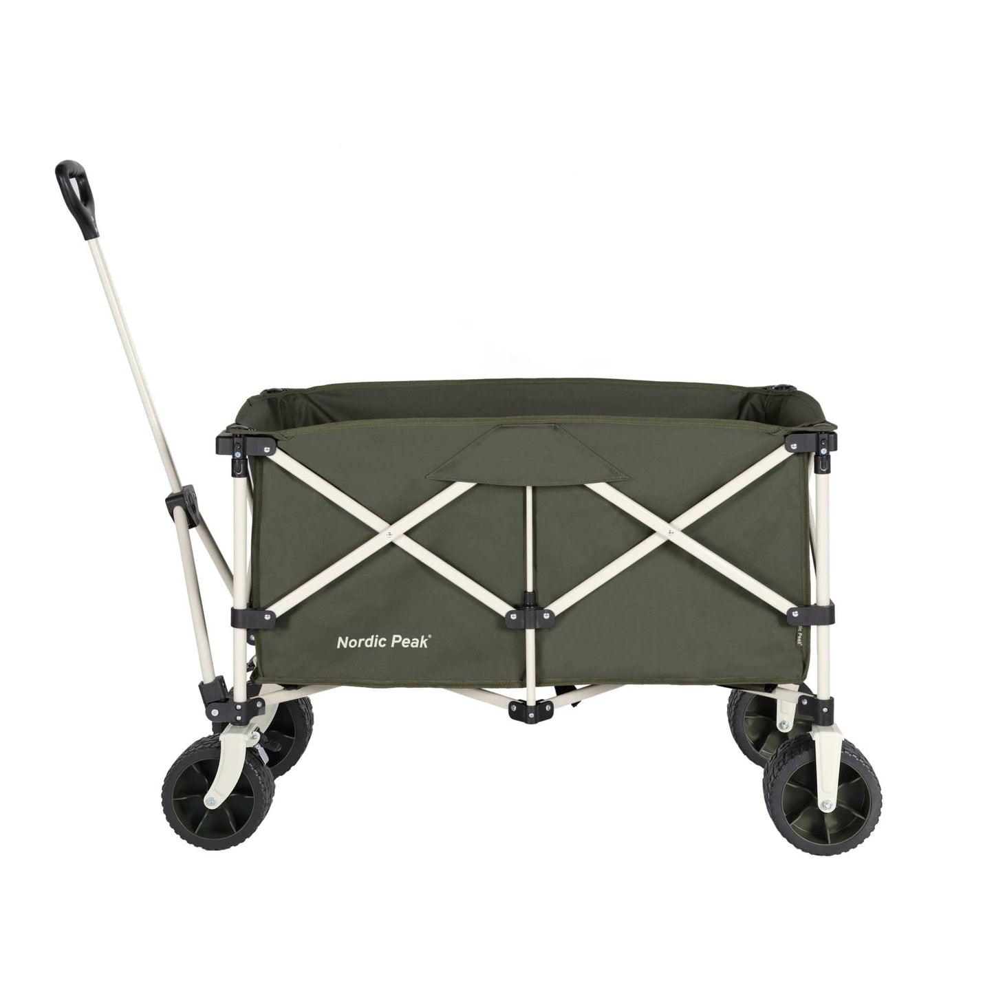Foldbar trækvogn XL - max 100 kg.
