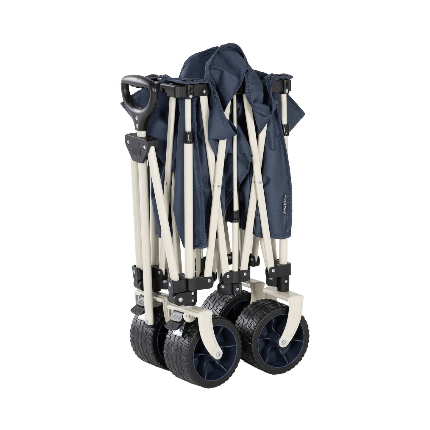 Foldbar trækvogn XL - max 100 kg.
