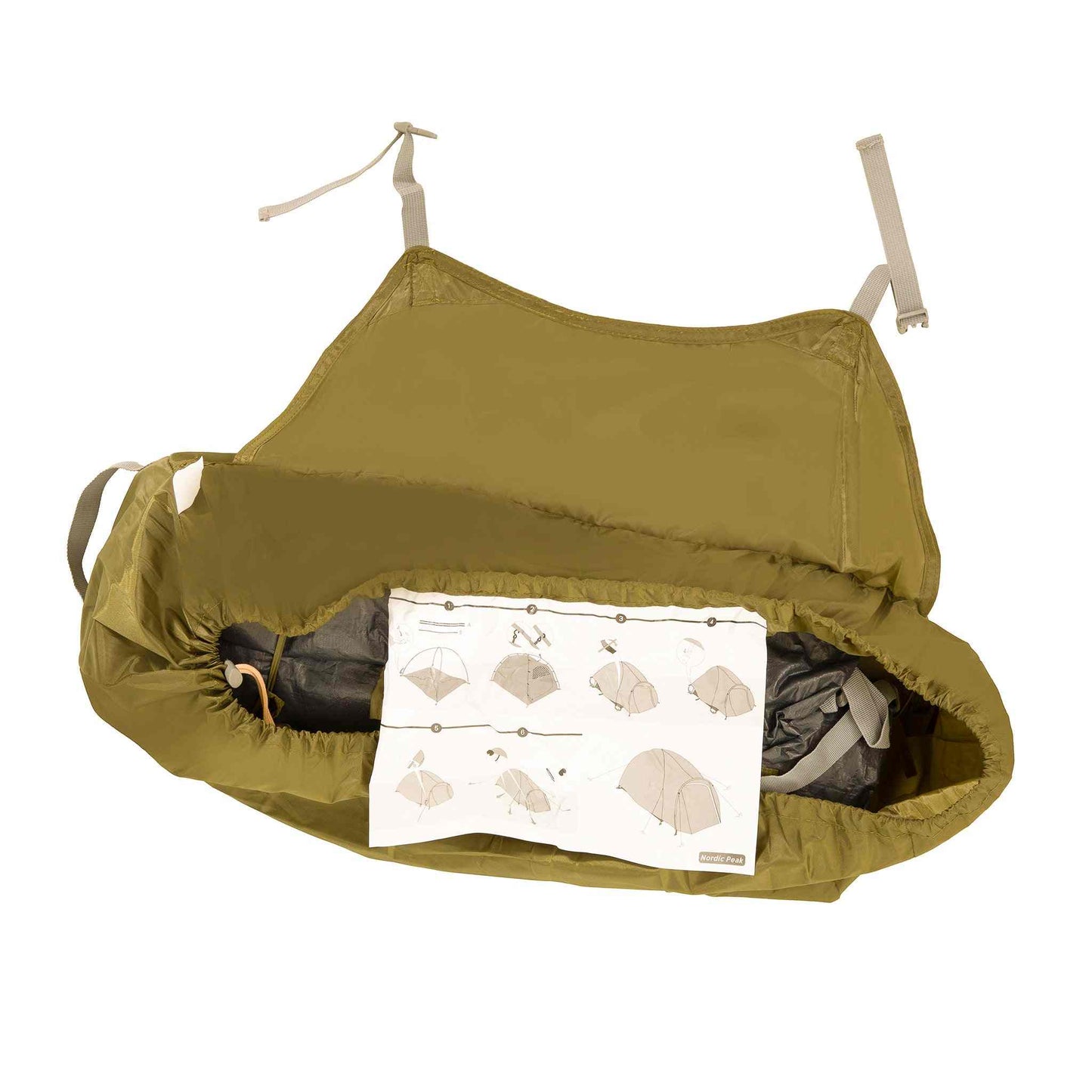 2-person waterproof festival tent with accessories in durable carry bag.