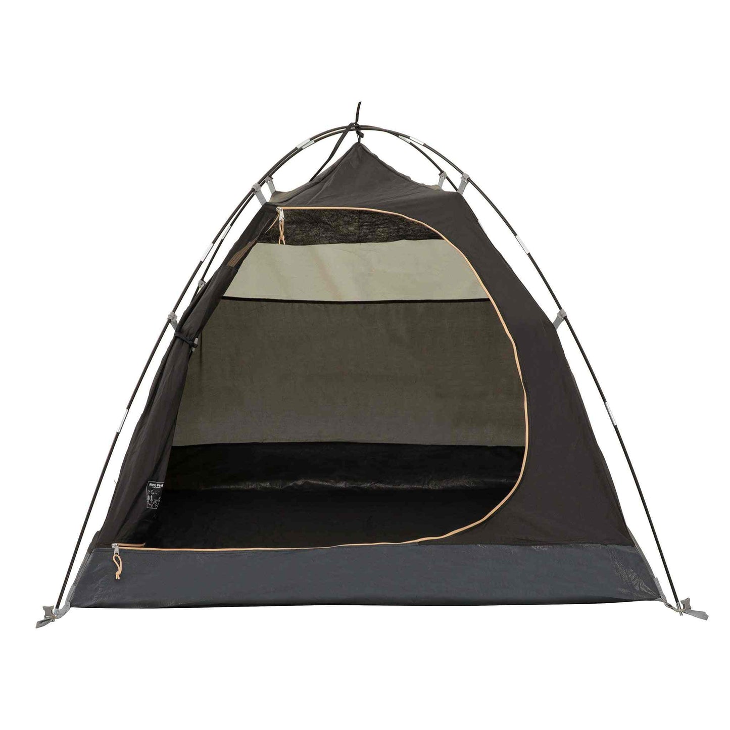 2-person blackout festival tent with waterproof dual-layer, mosquito net, SBS zippers, and storage pockets.