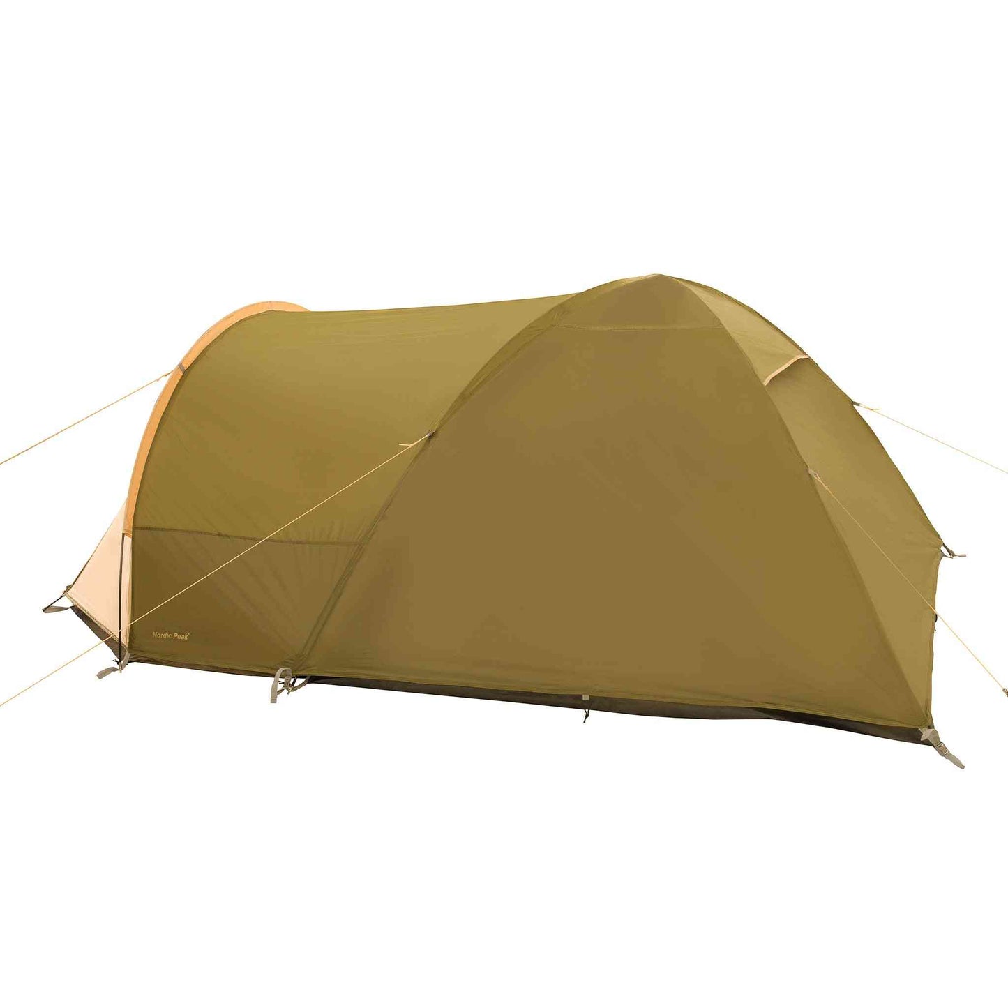 4-person waterproof festival tent with mosquito net and ventilation.