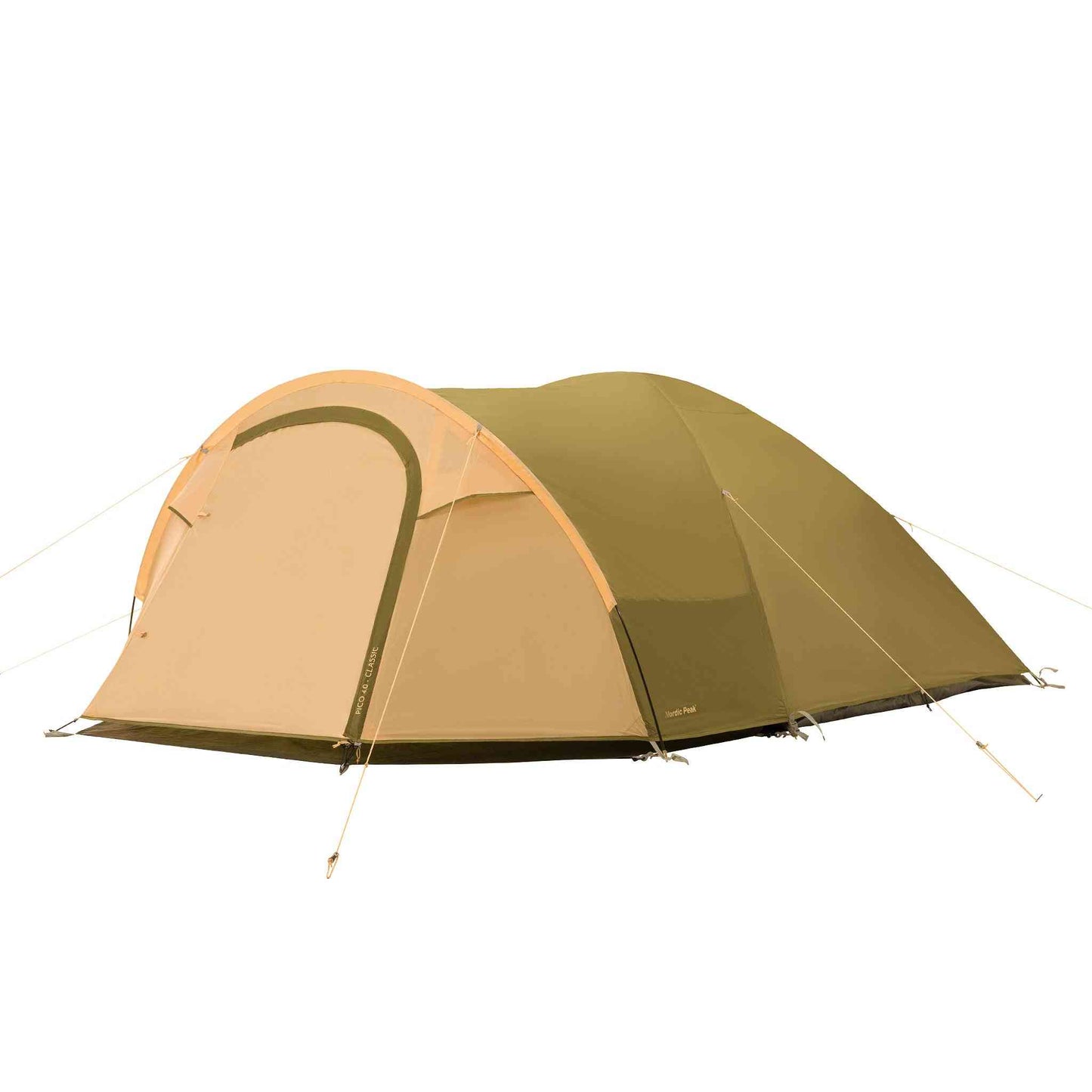 4-person waterproof festival tent with durable zippers and ventilation.