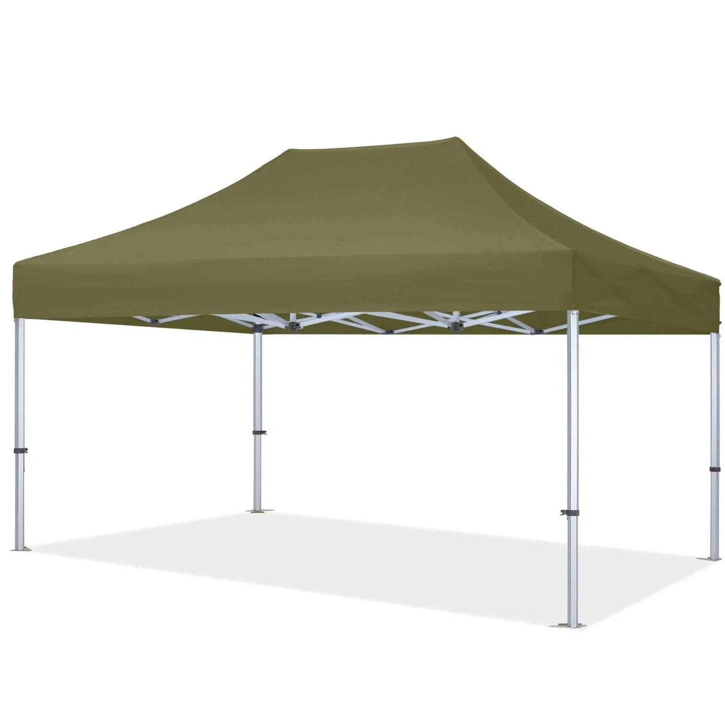 Pavillon Easy Up 3x4.5m green canopy with aluminum frame.