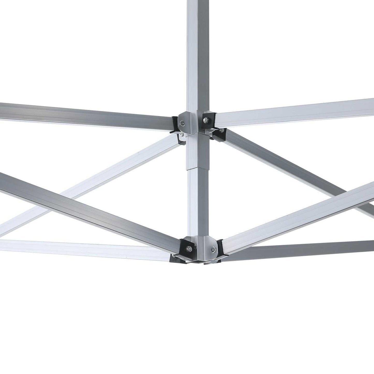 Pavillon Easy Up aluminium frame, 3x3m, robust and rustproof design.