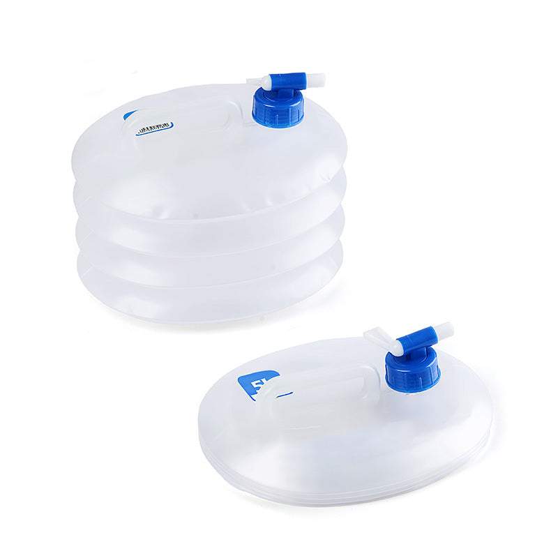 Foldbar 5L vanddunk med tætsluttende skruelåg, PFAS fri, fødevaregodkendt.