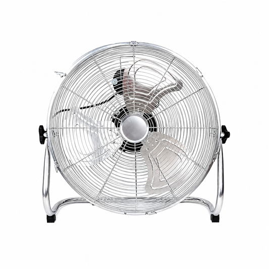 Gulvventilator i stål - Ø30 cm.
