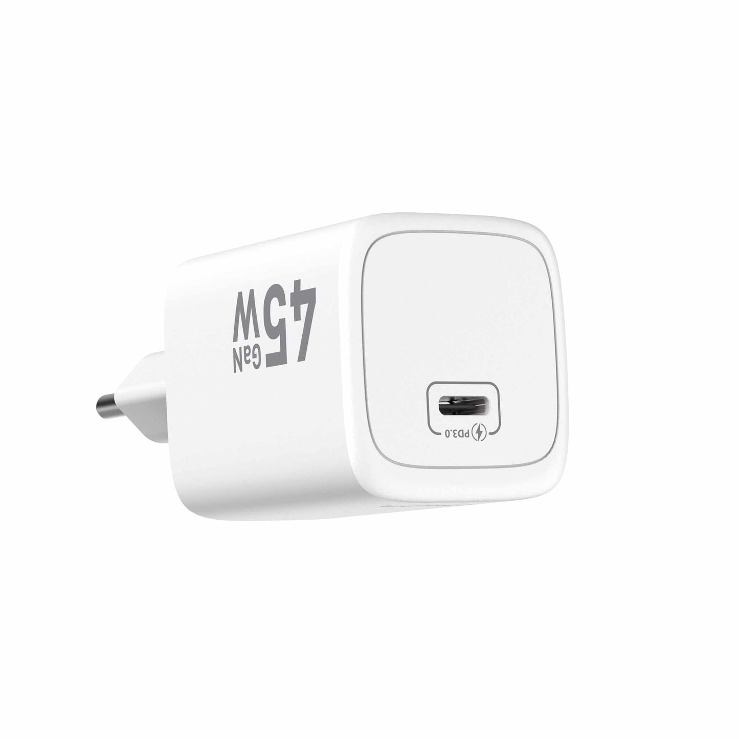 45W oplader med USB C kabel - lynladning