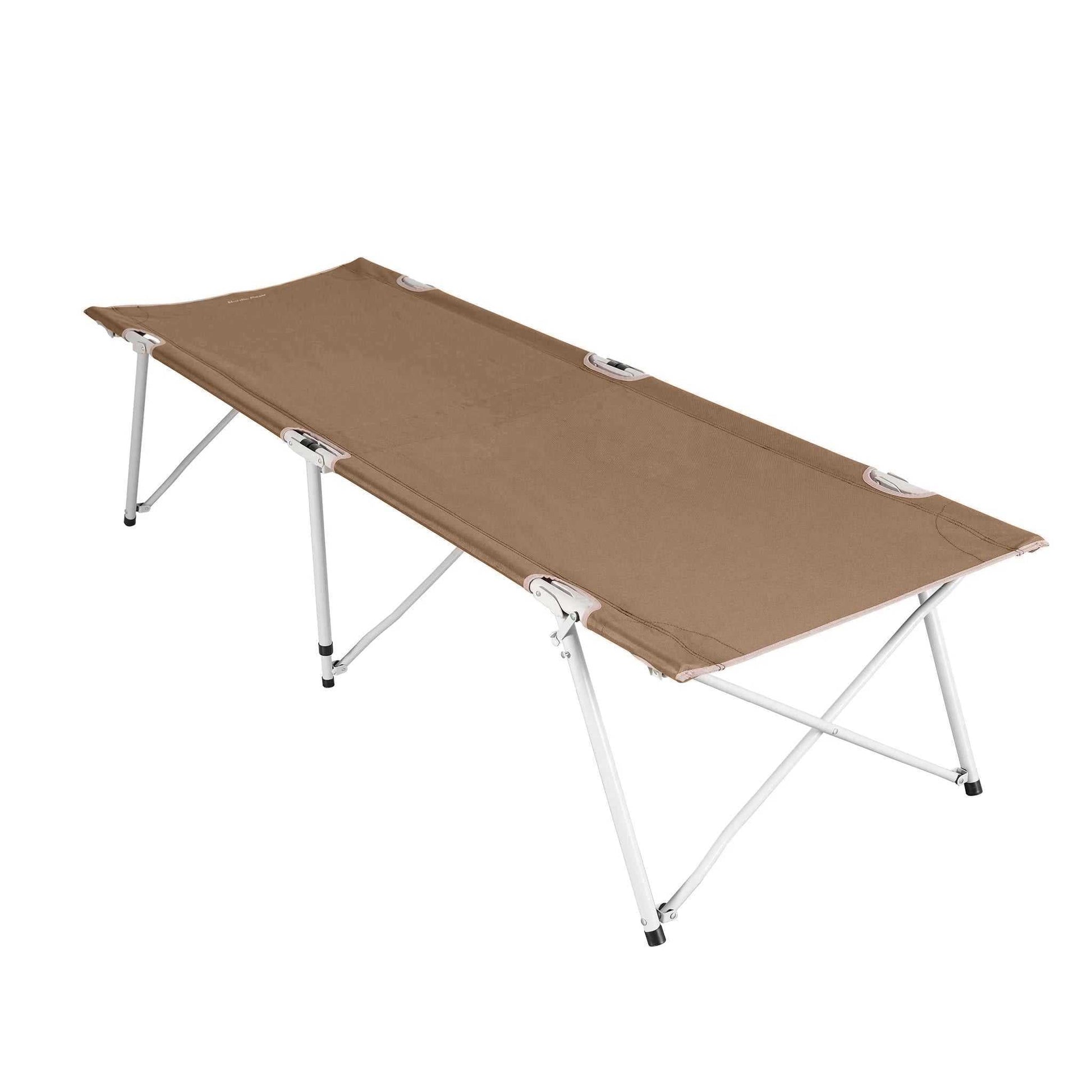 Foldable campingseng by Nordic Peak with durable 700D oxford polyester, supports up to 110 kg, ideal for long trips.