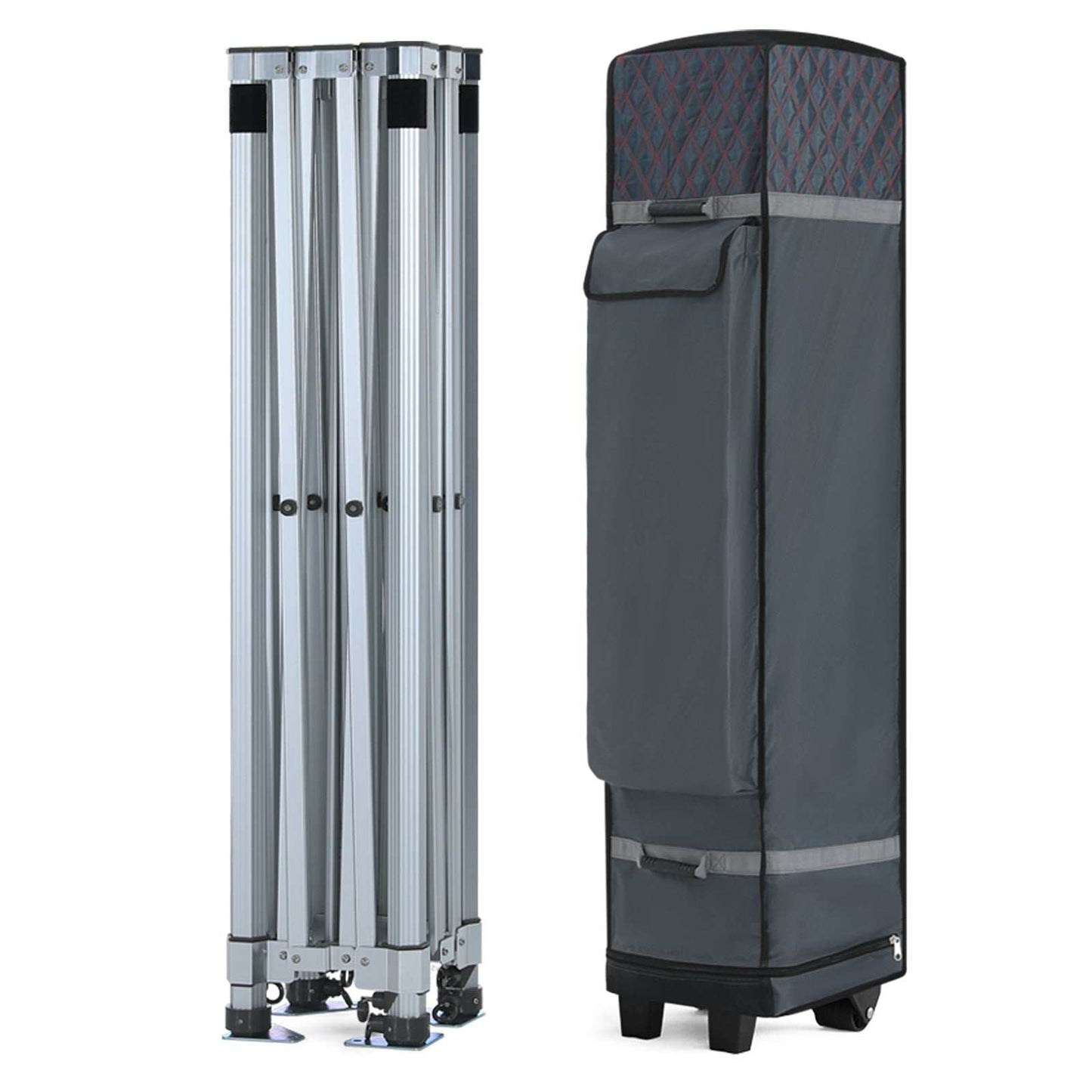 Pavillon Easy Up - 3x3m - Sekskantet aluminium - Professionel