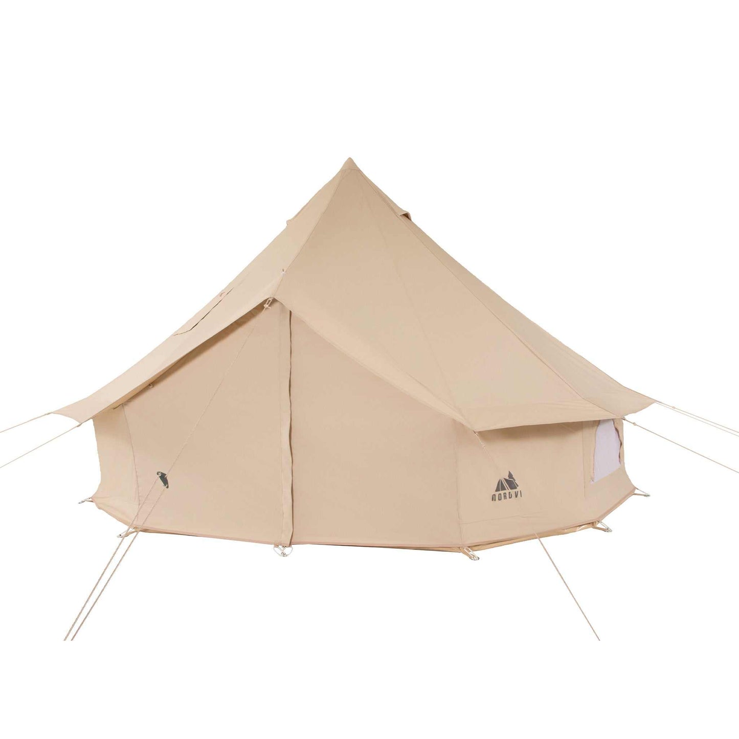 Glampint tipi telt - bomuld 4x4 meter