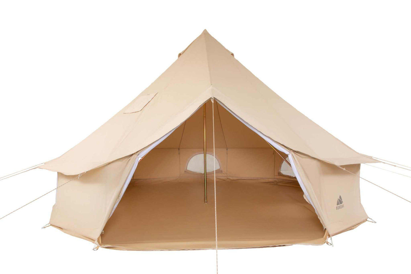 Glampint tipi telt - bomuld 4x4 meter