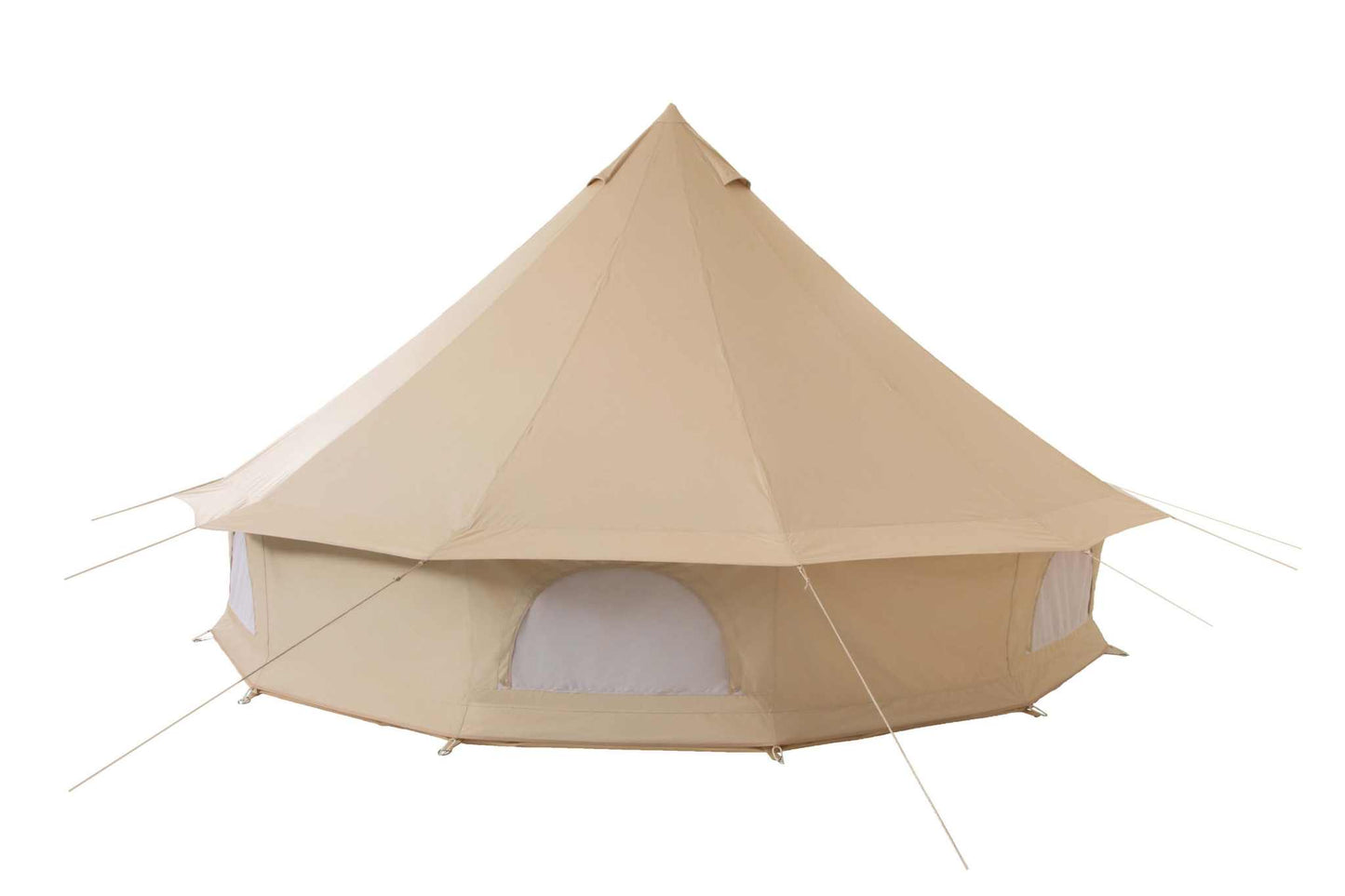 Glampint tipi telt - bomuld 4x4 meter