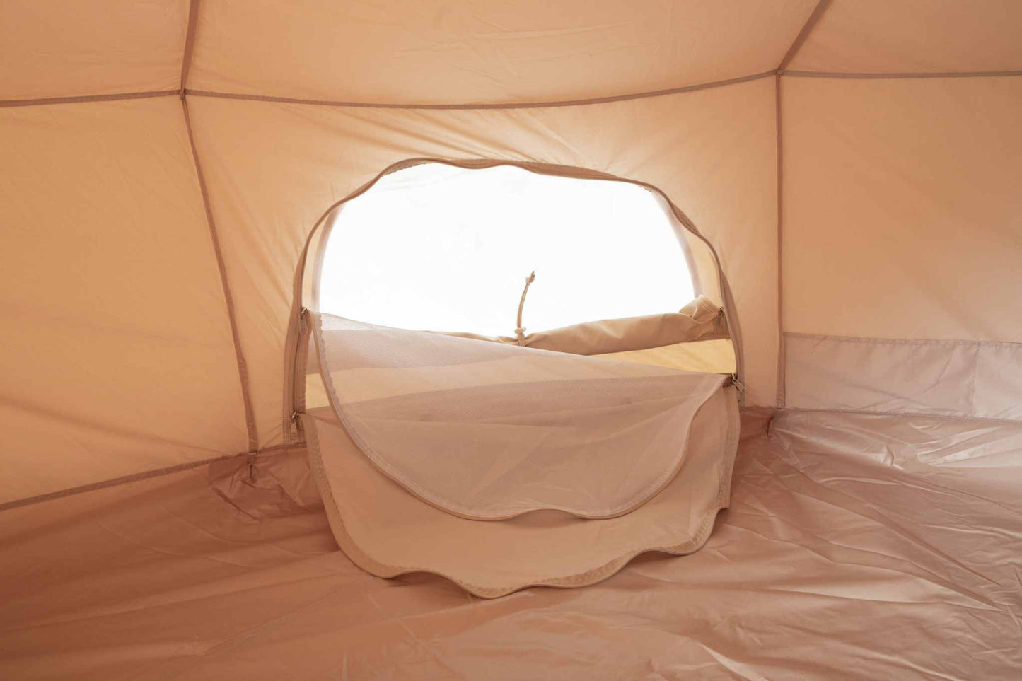 Glampint tipi telt - bomuld 4x4 meter
