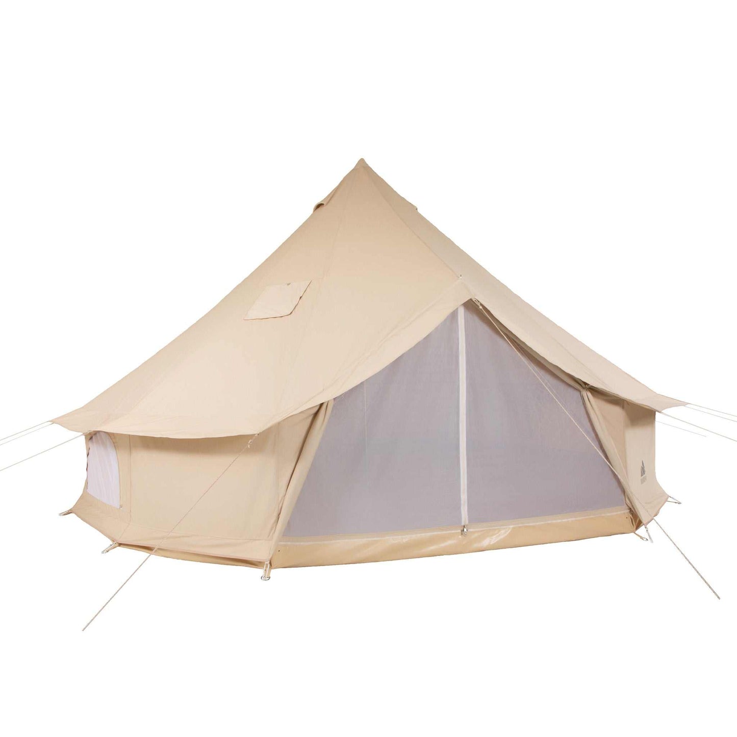 Glampint tipi telt - bomuld 4x4 meter