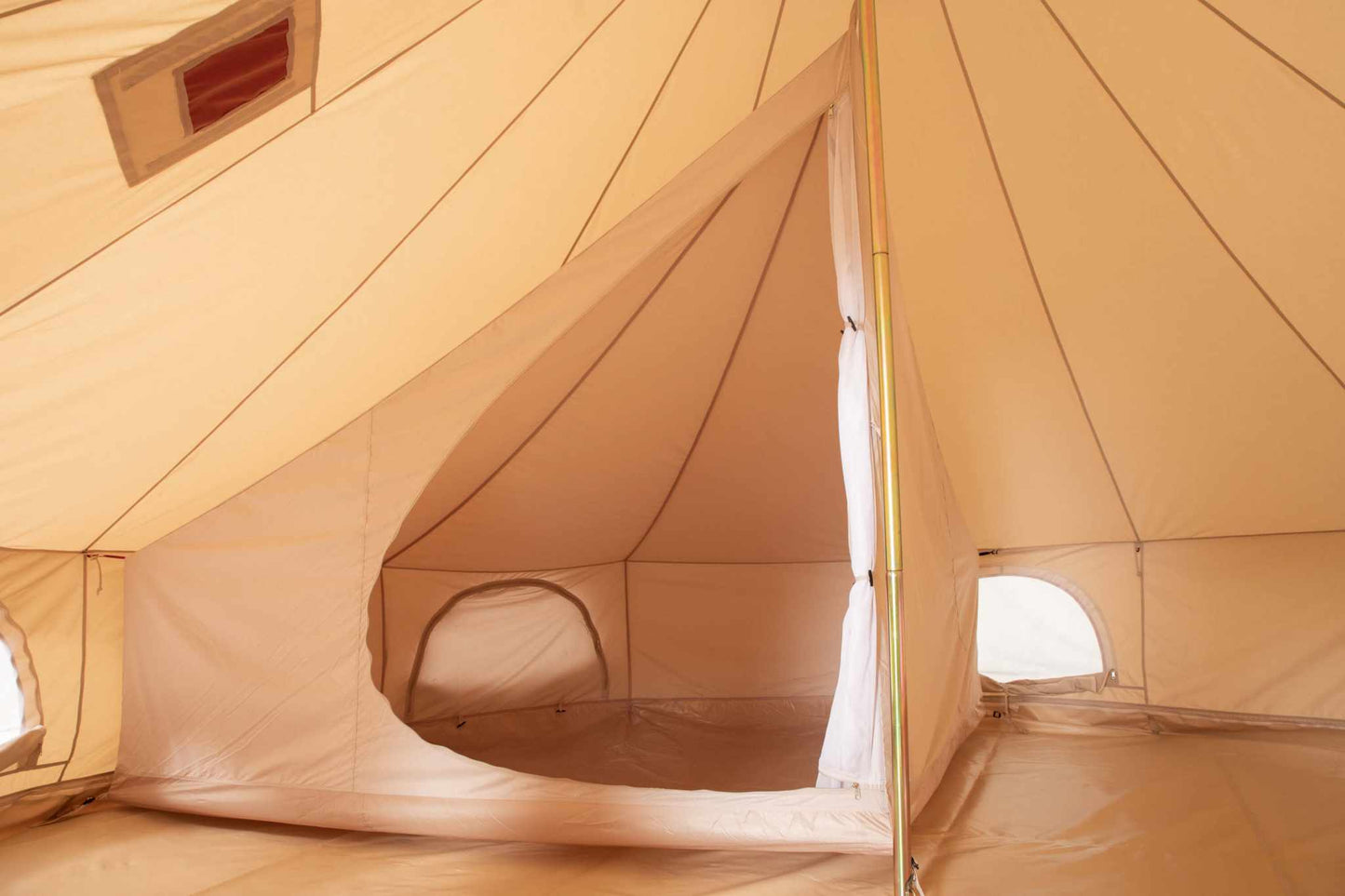 Indertelt til 4x4 meter tipi telt - 2 stk.
