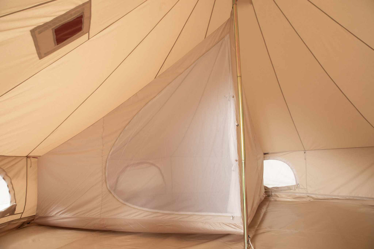 Indertelt til 4x4 meter tipi telt - 2 stk.