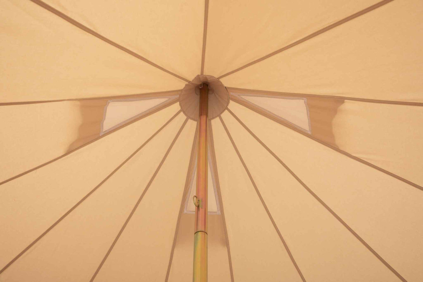 Glampint tipi telt - bomuld 5x5 meter
