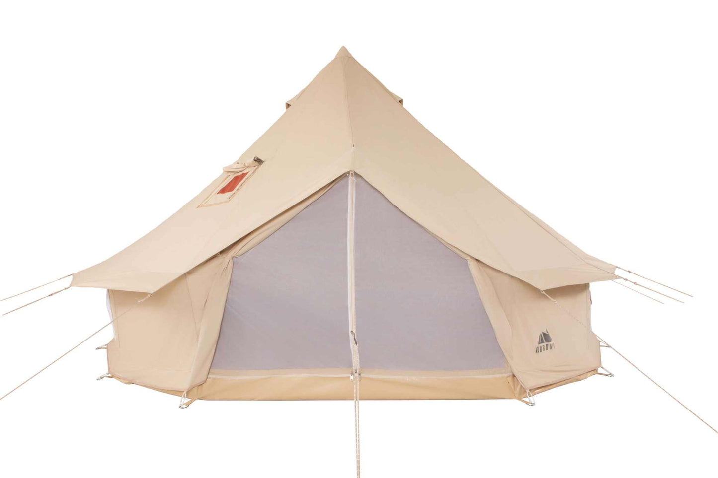 Glampint tipi telt - bomuld 5x5 meter