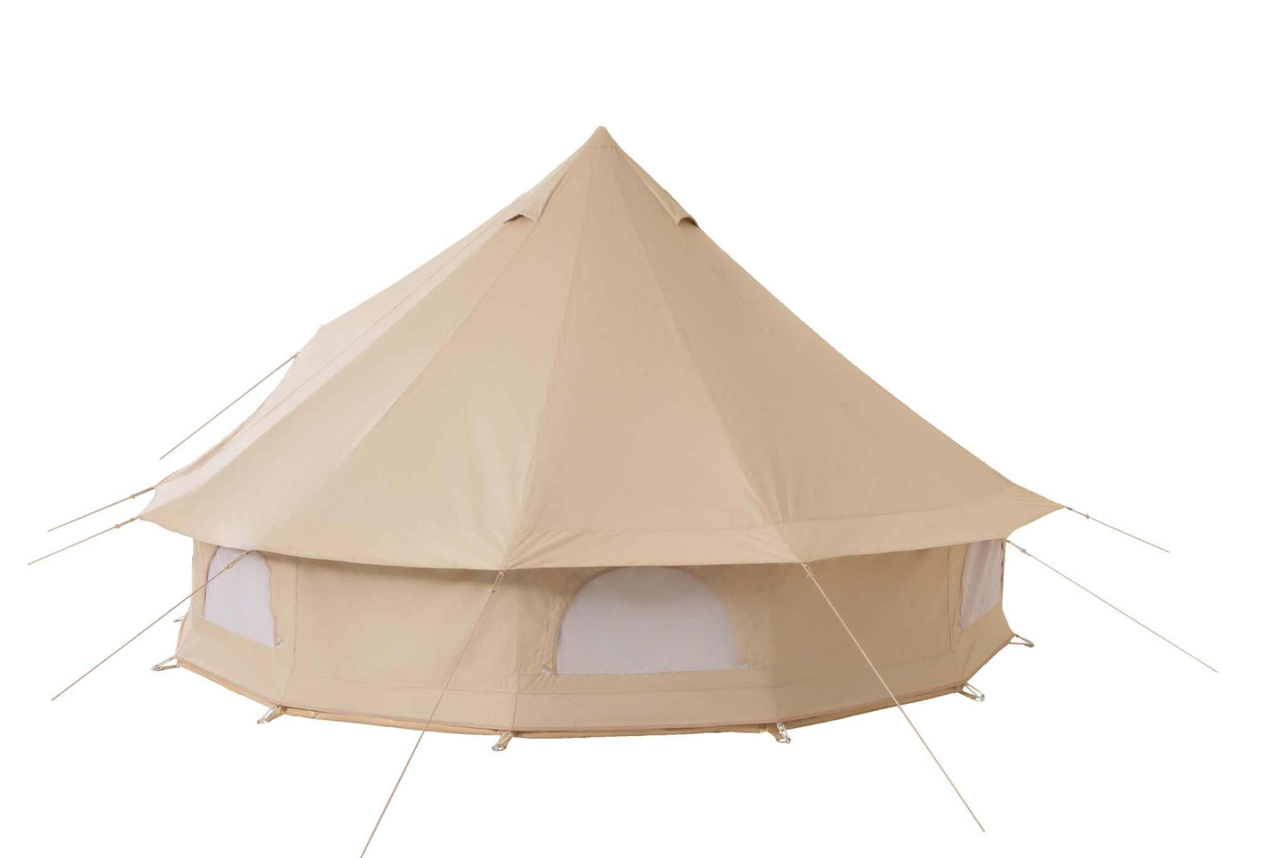 Glampint tipi telt - bomuld 5x5 meter