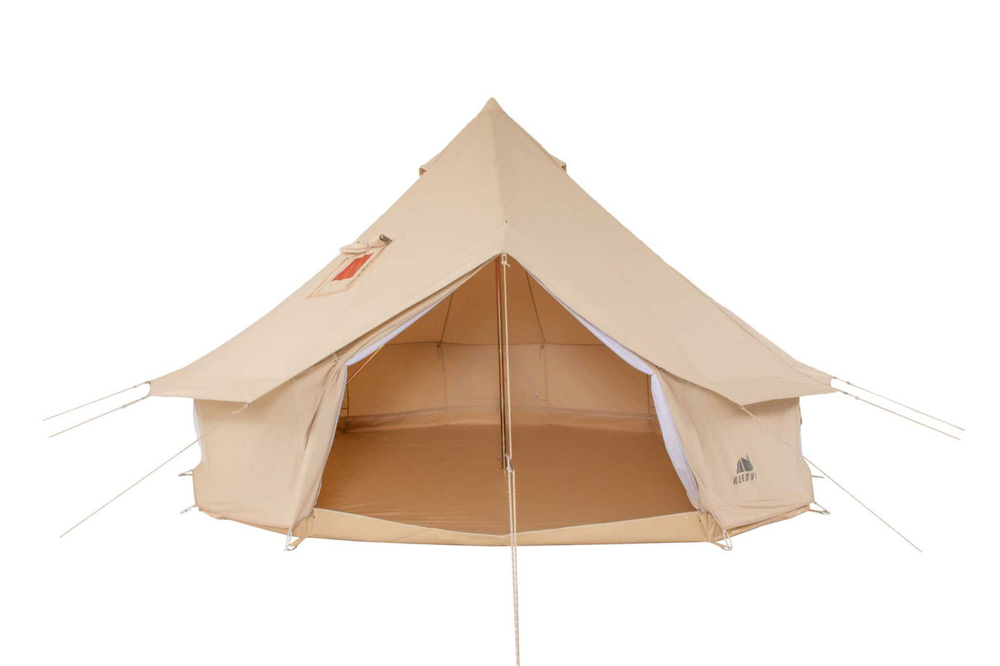 Glampint tipi telt - bomuld 5x5 meter