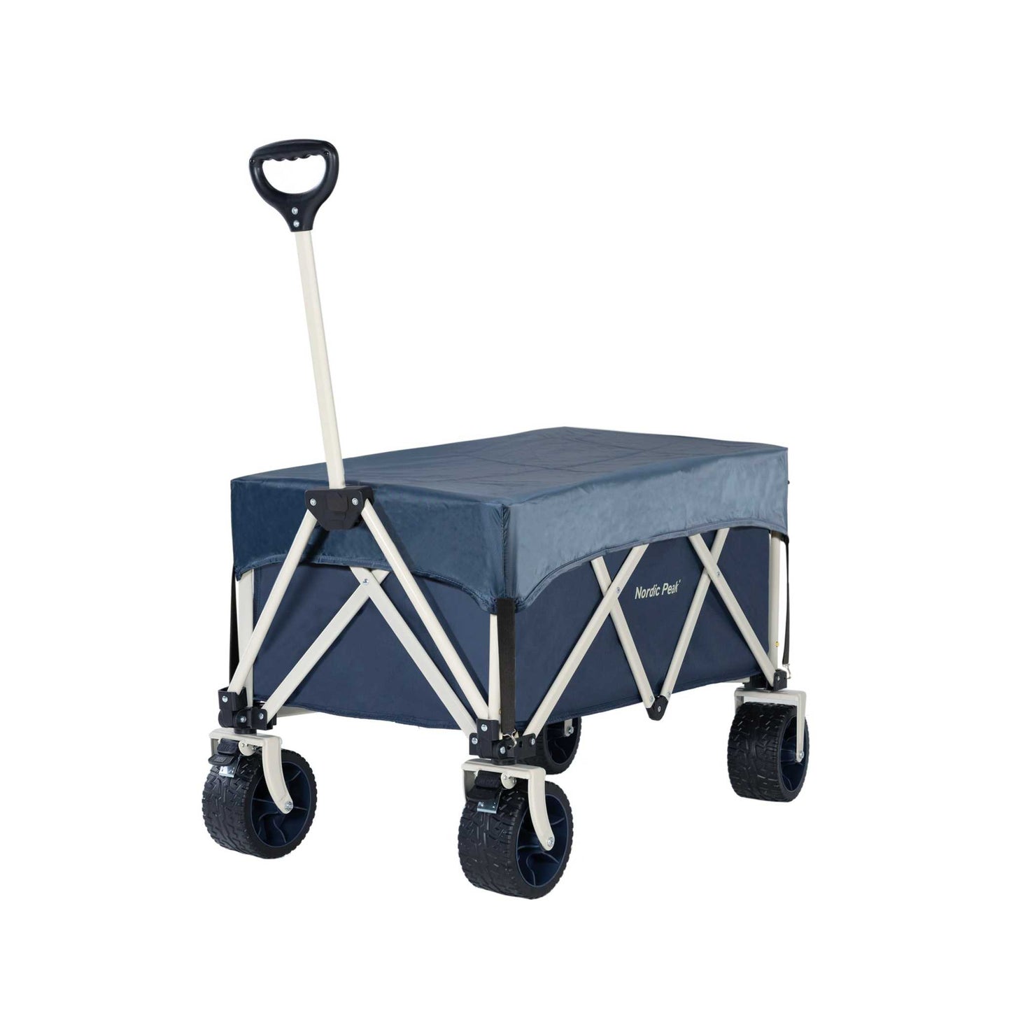 Foldbar trækvogn - max 120 kg.
