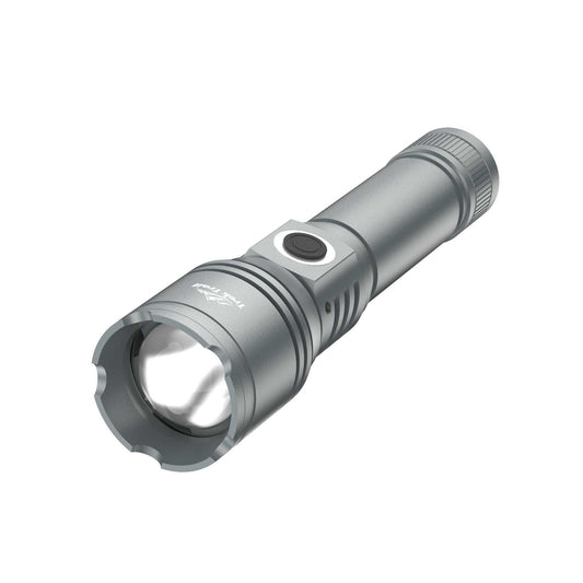Kraftig lommelygte 650 lumen - genopladelig