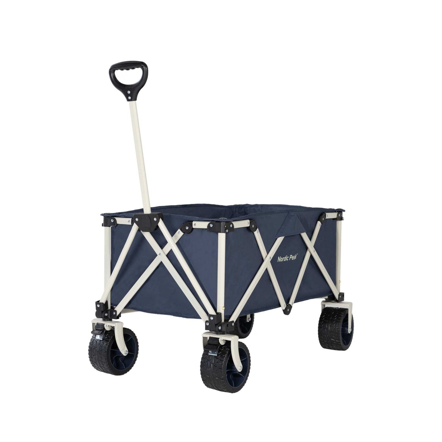 Foldbar trækvogn - max 120 kg.