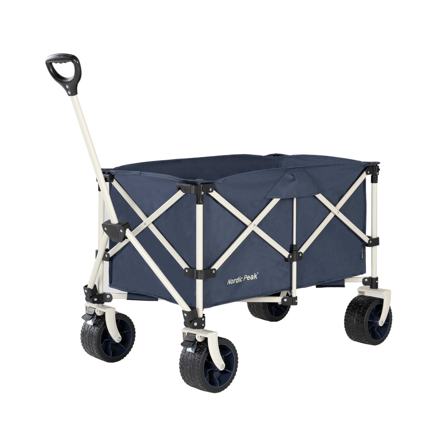 Foldbar trækvogn XL - max 100 kg.