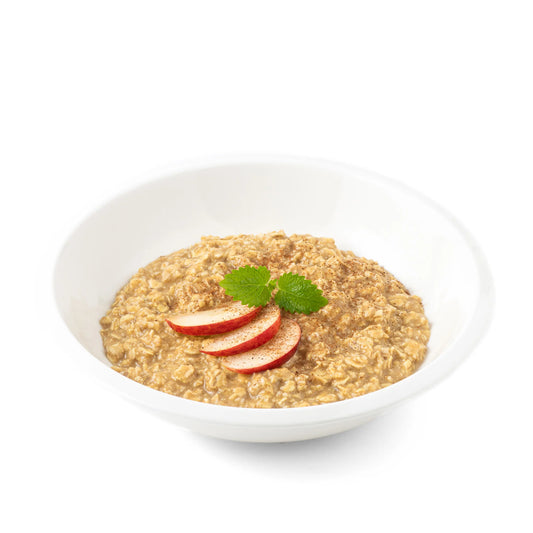 Havregrød med æble og kanel