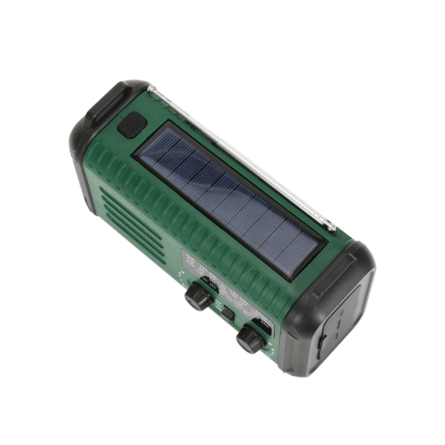 Nødradio m. solceller – FM/AM - 20.000 mAh powerbank