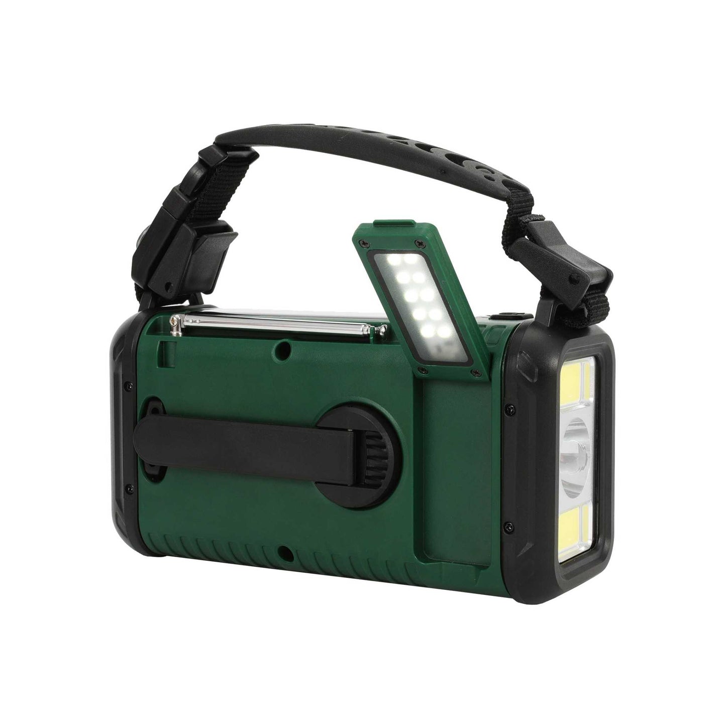 Nødradio m. solceller – FM/AM - 20.000 mAh powerbank
