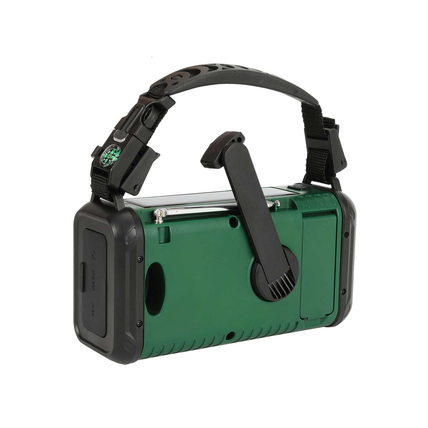 Nødradio m. solceller – FM/AM - 20.000 mAh powerbank