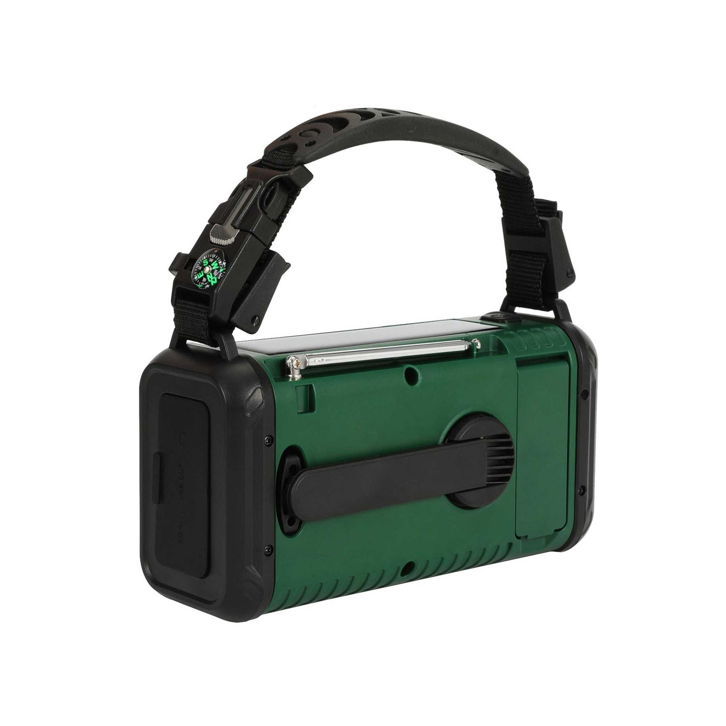 Nødradio m. solceller – FM/AM - 20.000 mAh powerbank