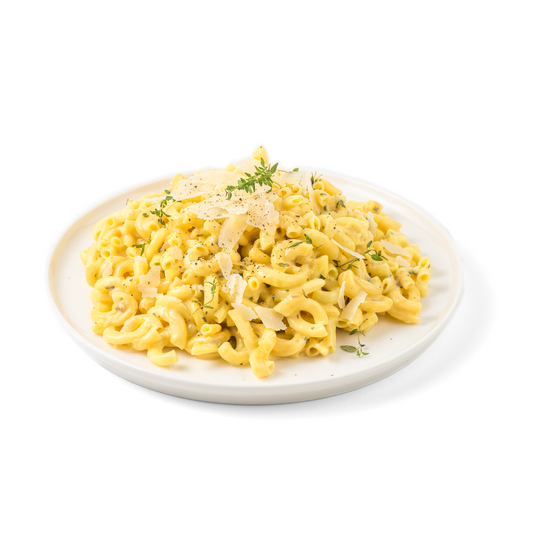 Frysetørret mad – Pasta med ost (vegetarisk)