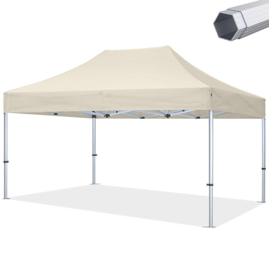 Pavillon Easy Up - 3x4,5m - Sekskantet aluminium