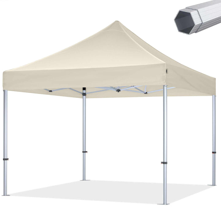Pavillon Easy Up - 3x3m - Sekskantet aluminium
