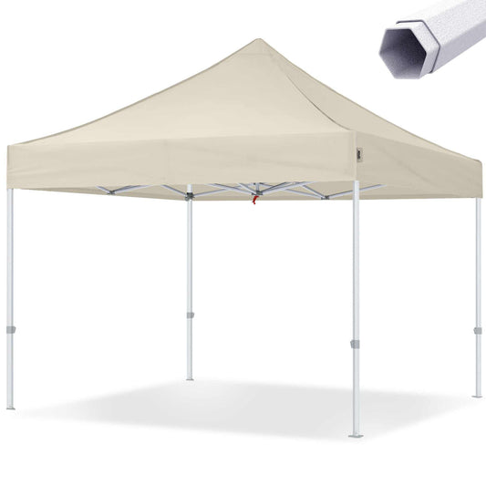 Pavillon Easy Up - 3x3m - Sekskantet stål