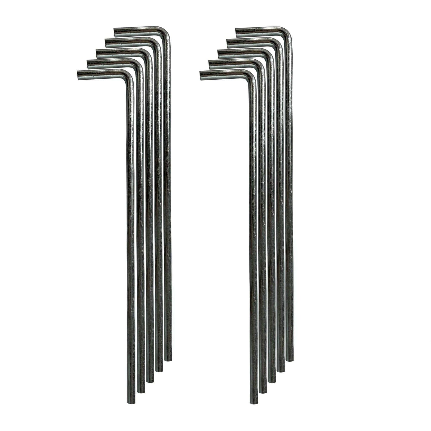 Teltpløkker - 10 stk, metal tent pegs set.