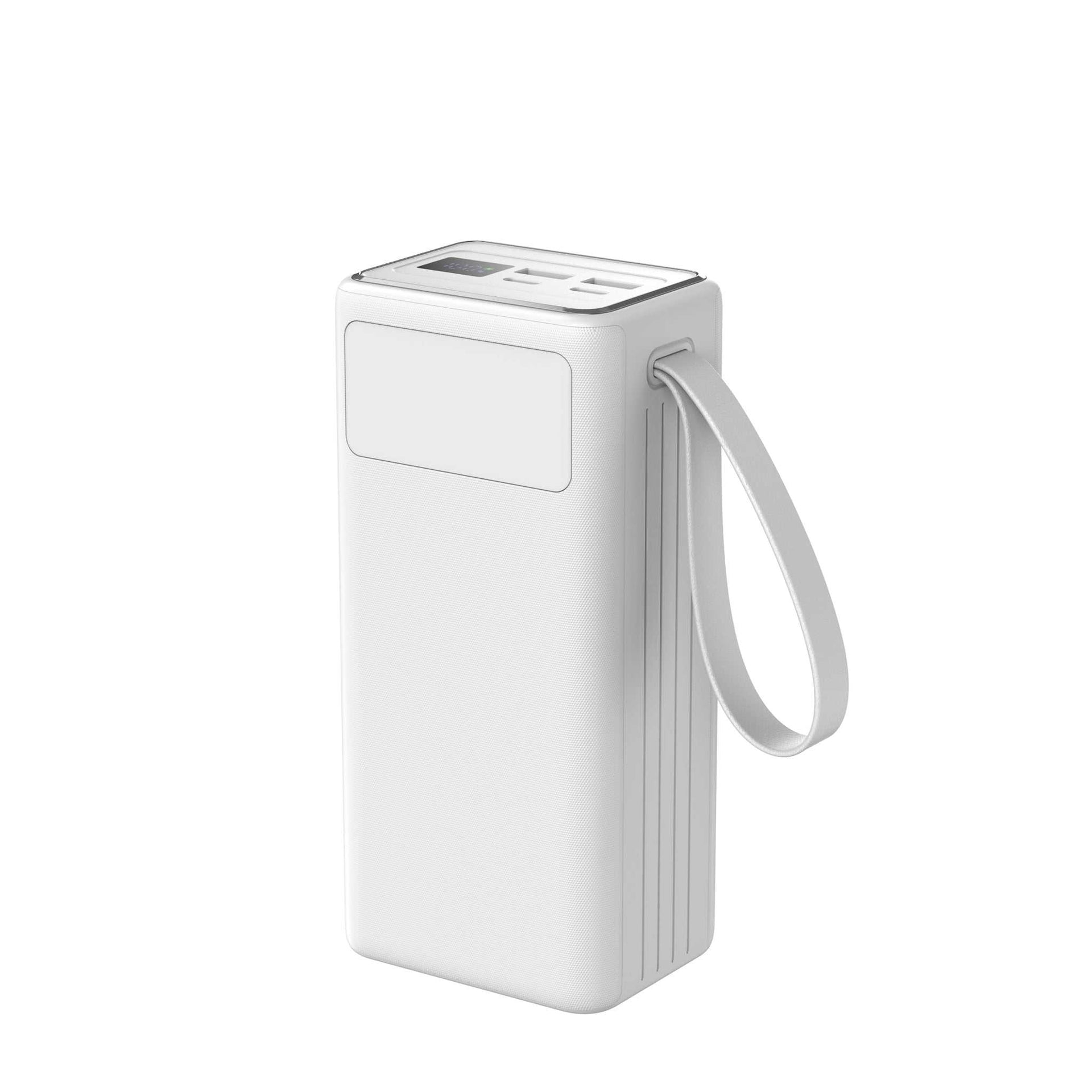 Powerkit powerbank 40.000 mAh til tre enheder med LED-display
