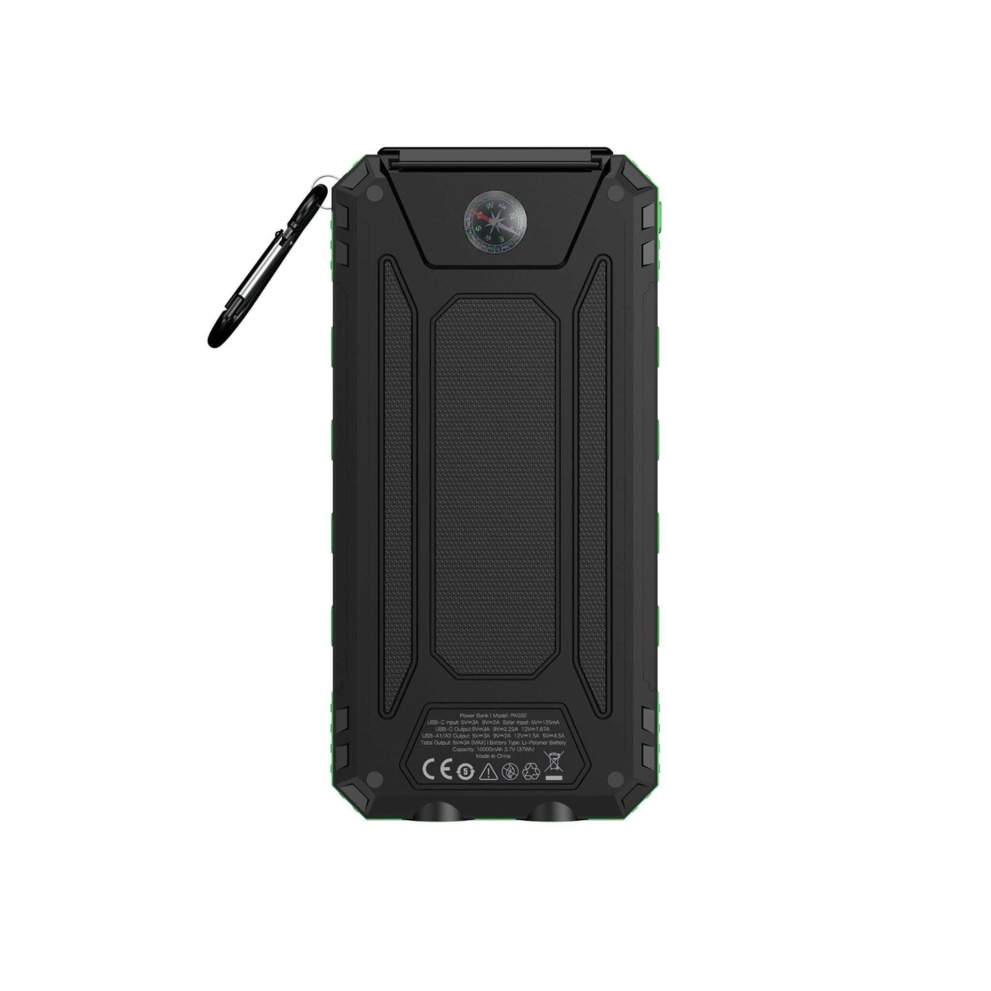Solcelle Powerbank 10.000 mAh