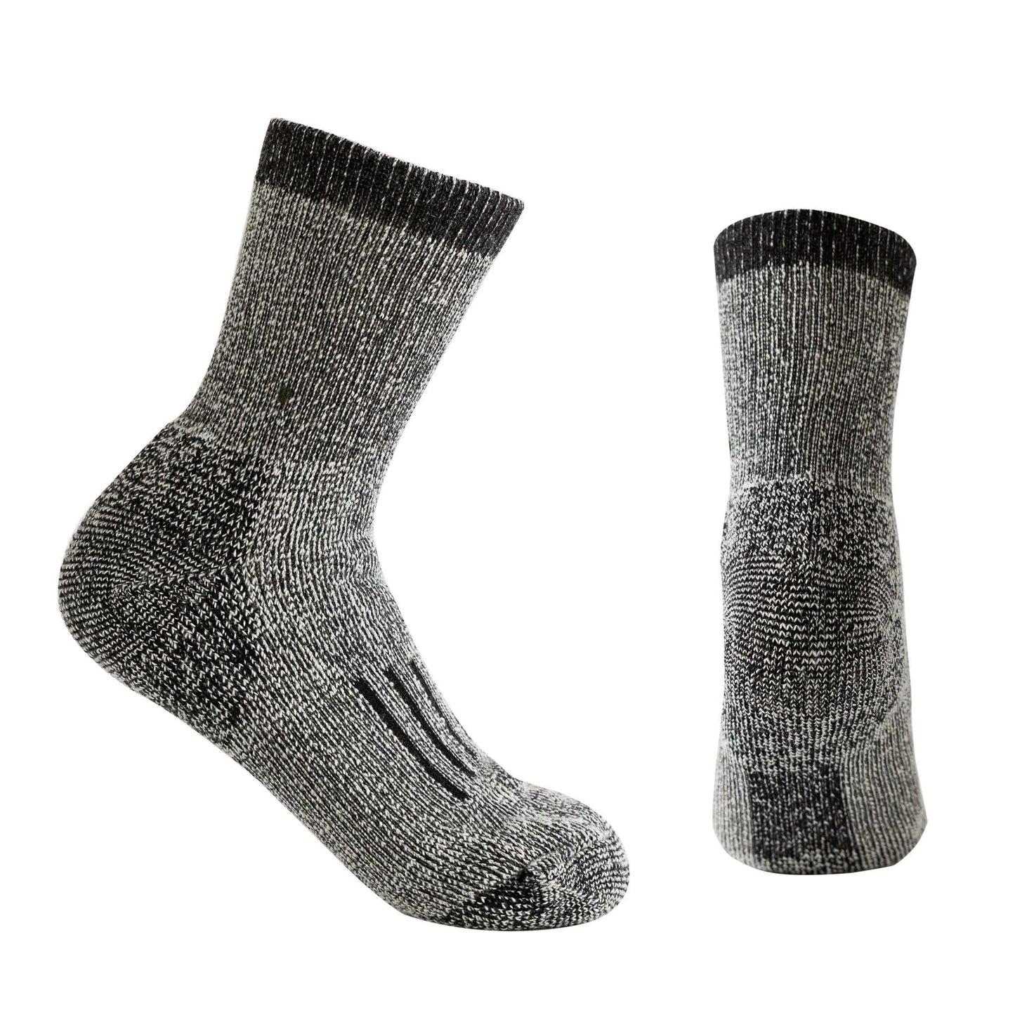 Vandresokker - 80% Merino uld - Grå