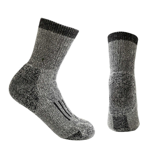 Vandresokker - 80% Merino uld - Grå