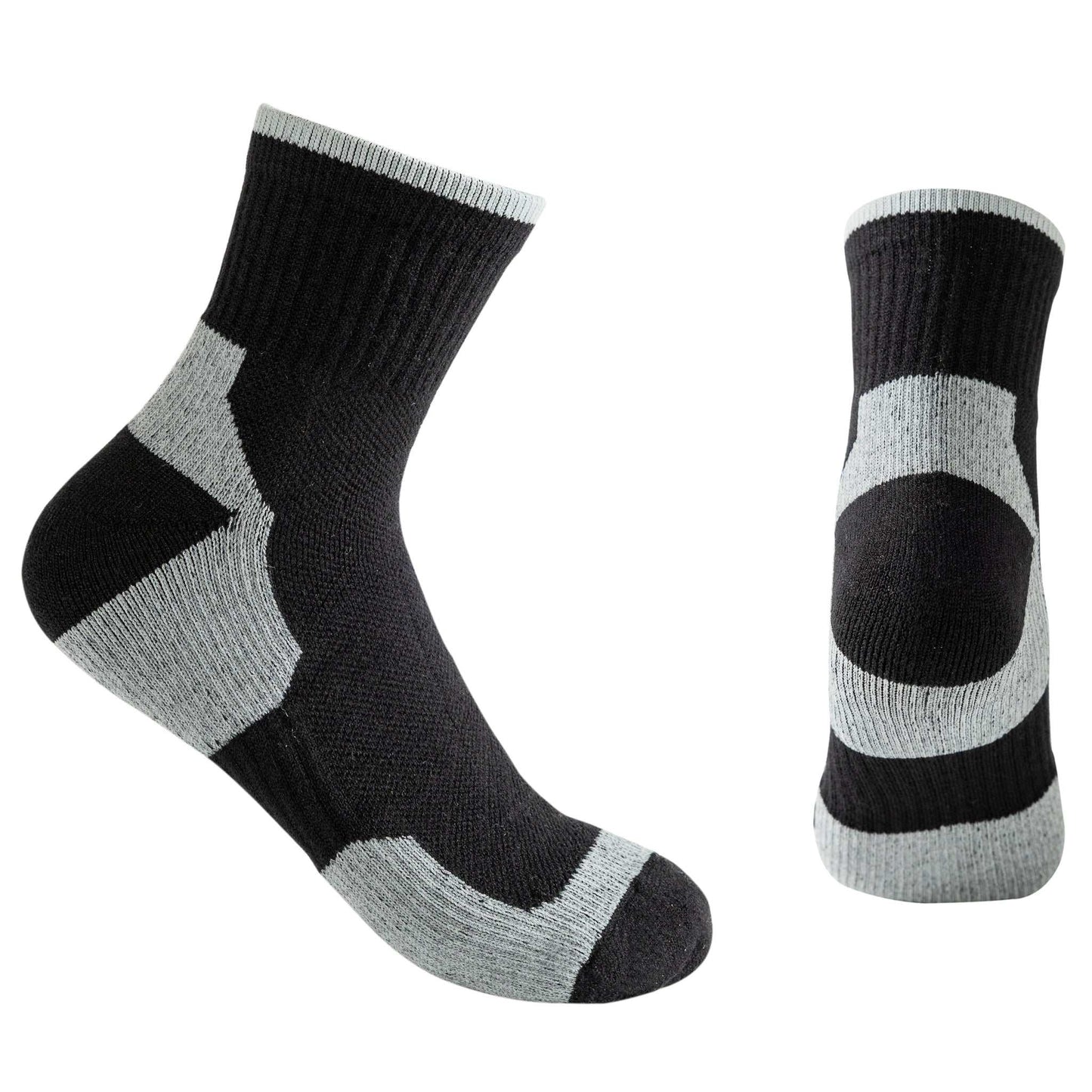 Vandresokker - 60% Merino uld - Sort