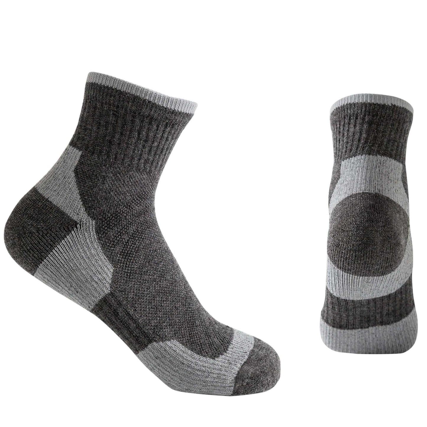 Vandresokker - 60% Merino uld - Grå