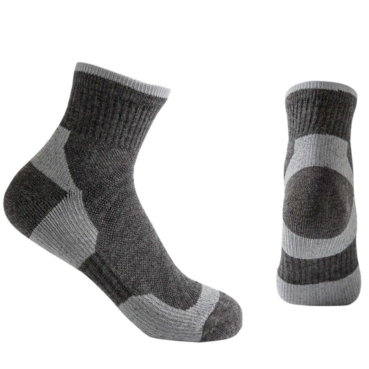 Vandresokker - 60% Merino uld - Grå